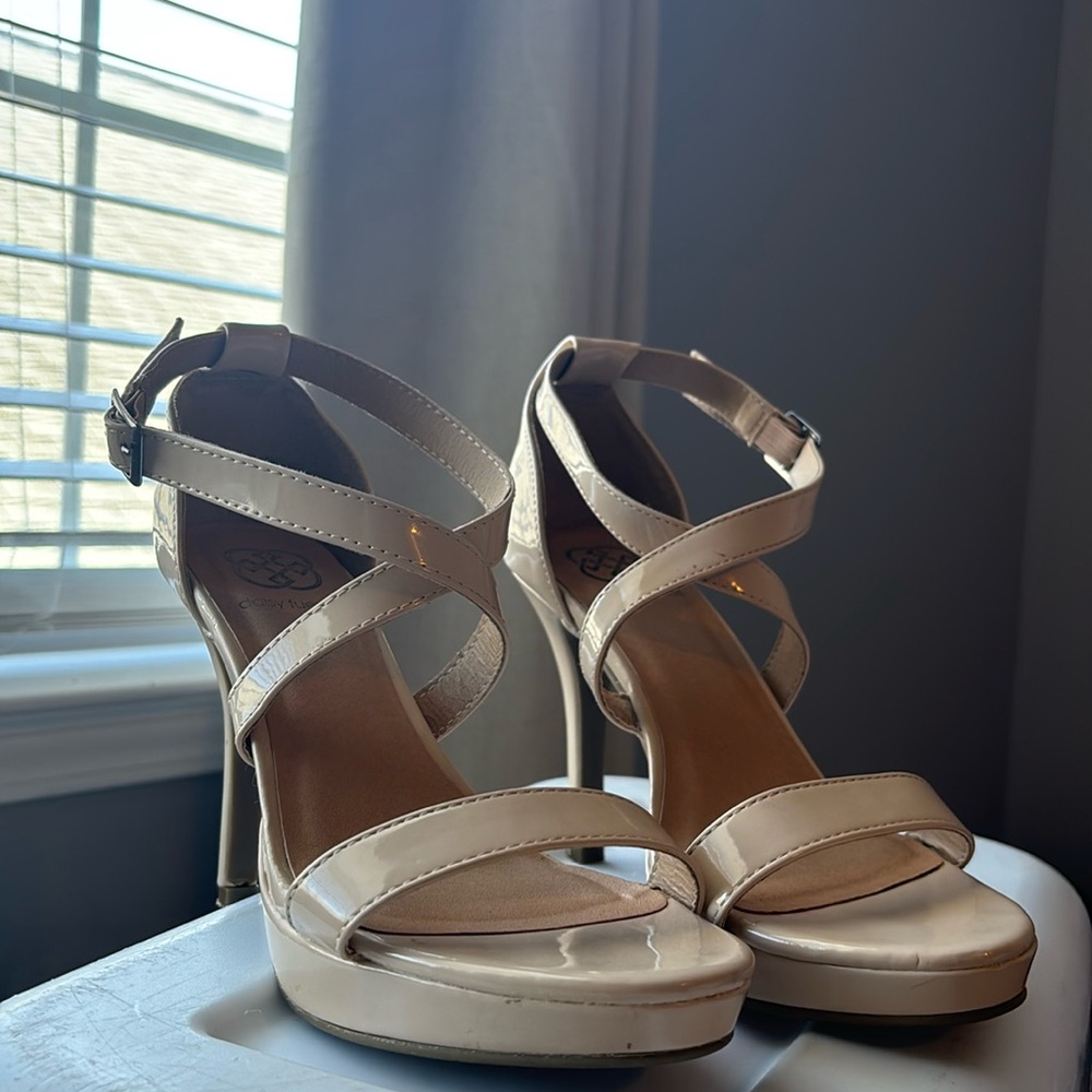 Nude 3 inch High Heels